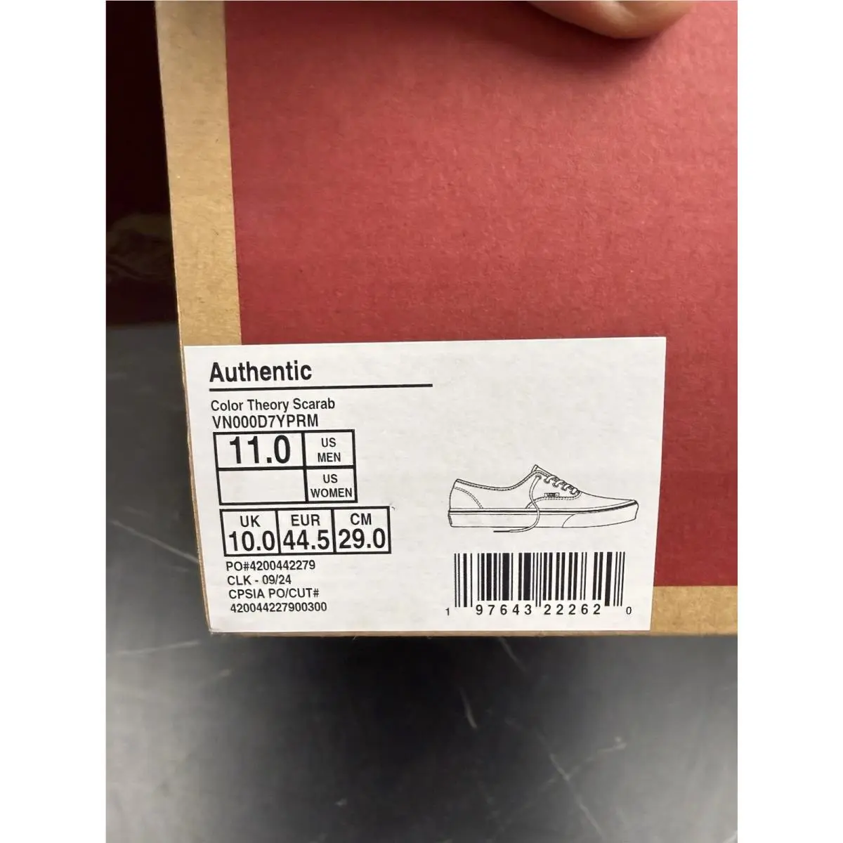 Vans shoes - VANS VN000EE3BLK - Green 4