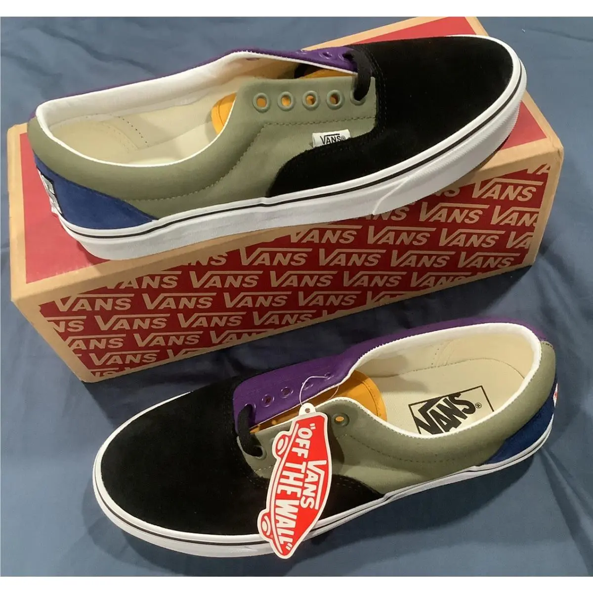 Size 9  Era Otw Rally Black True White VN0A4BV4VXU Sneakers Men’s by Vans