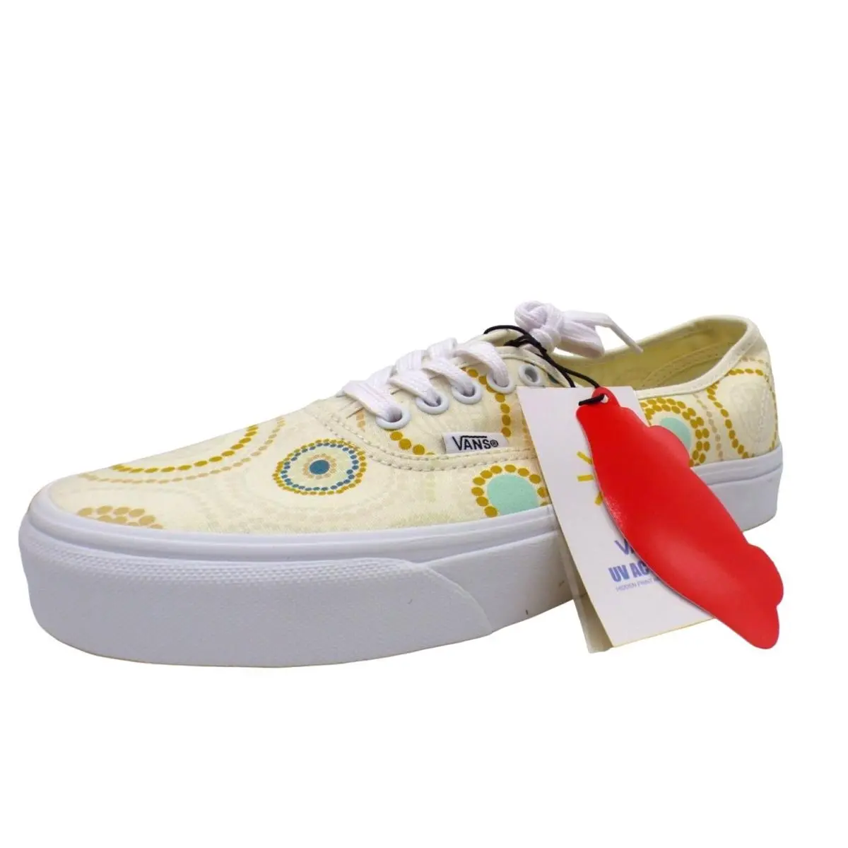 Vans Authntic Uv Ink Mosaic Low-top Unisex Sneakers Men’s 7.5/ Women’s 9