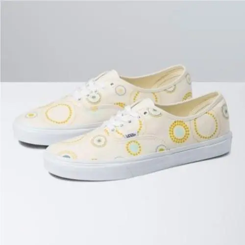 Vans shoes - Light Yellow/ multi (UPC: 196015449870) 11