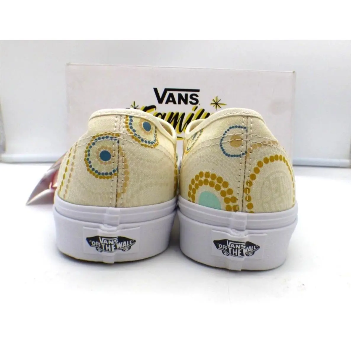 Vans shoes - Light Yellow/ multi (UPC: 196015449870) 3
