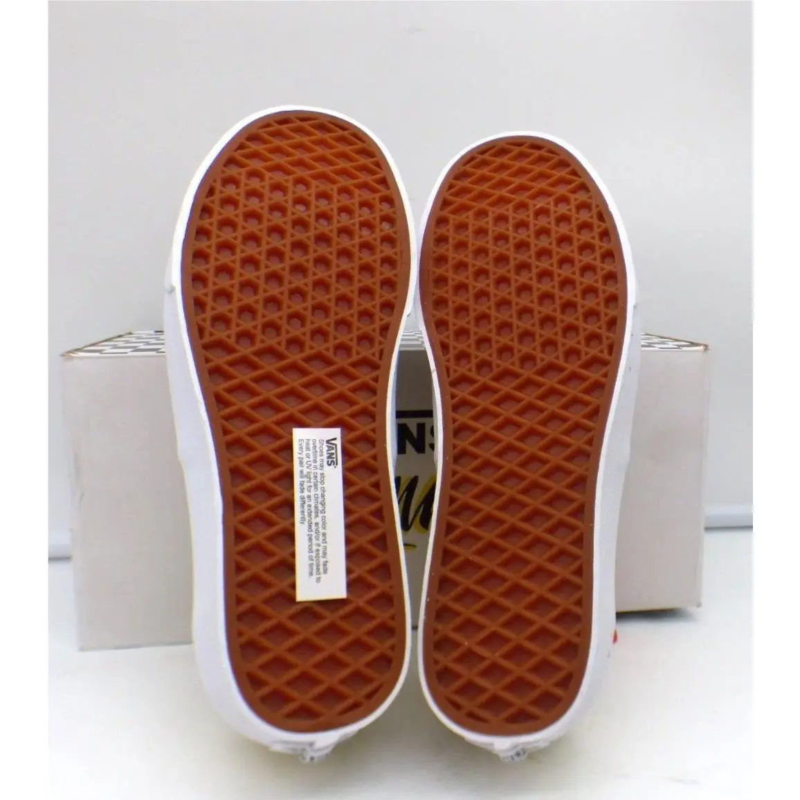 Vans shoes - Light Yellow/ multi (UPC: 196015449870) 4