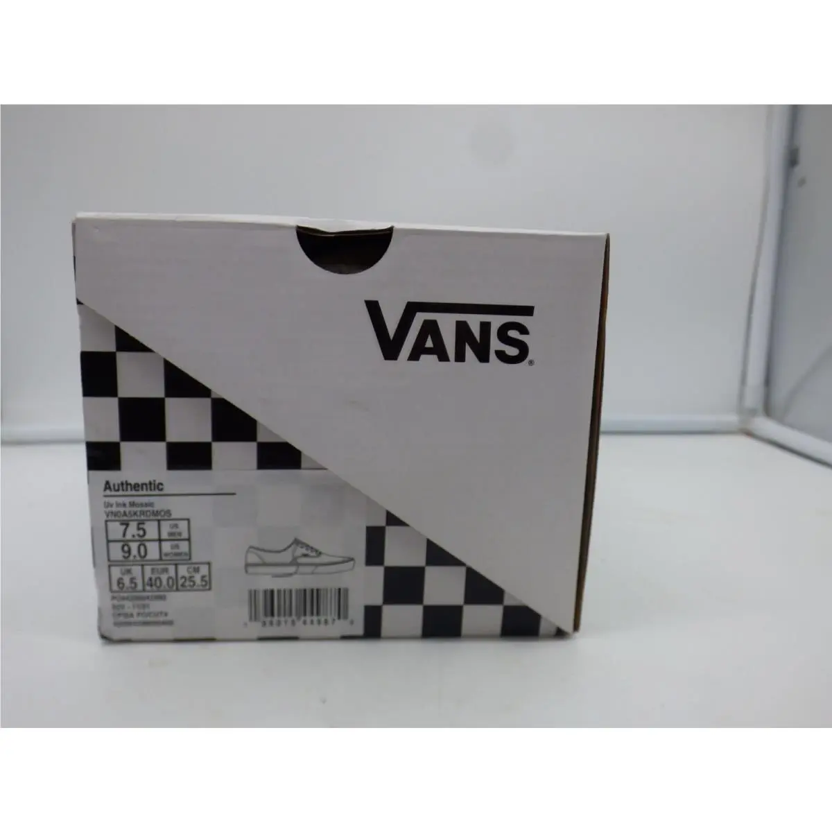 Vans shoes - Light Yellow/ multi (UPC: 196015449870) 7