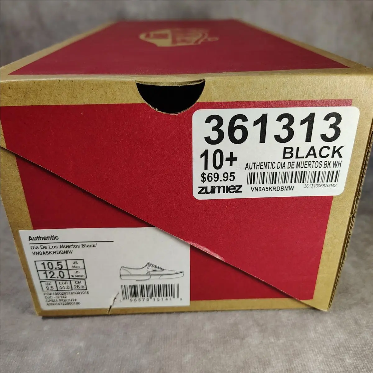 Vans shoes - VANS Classics - Classics - VN0A5KRDBMW - Black 7