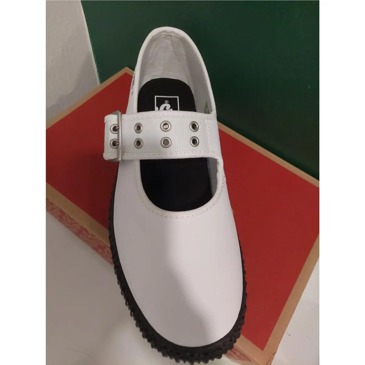 Vans shoes - VANS Mary - Mary - Grunge Ballet White/Black 0
