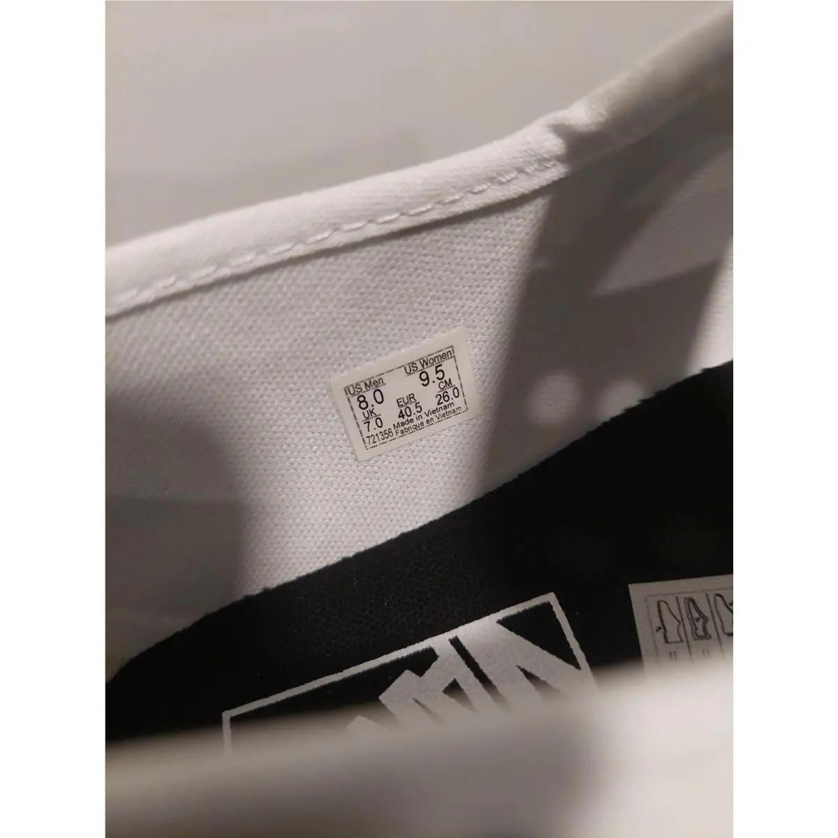 Vans shoes - VANS Mary - Mary - Grunge Ballet White/Black 1