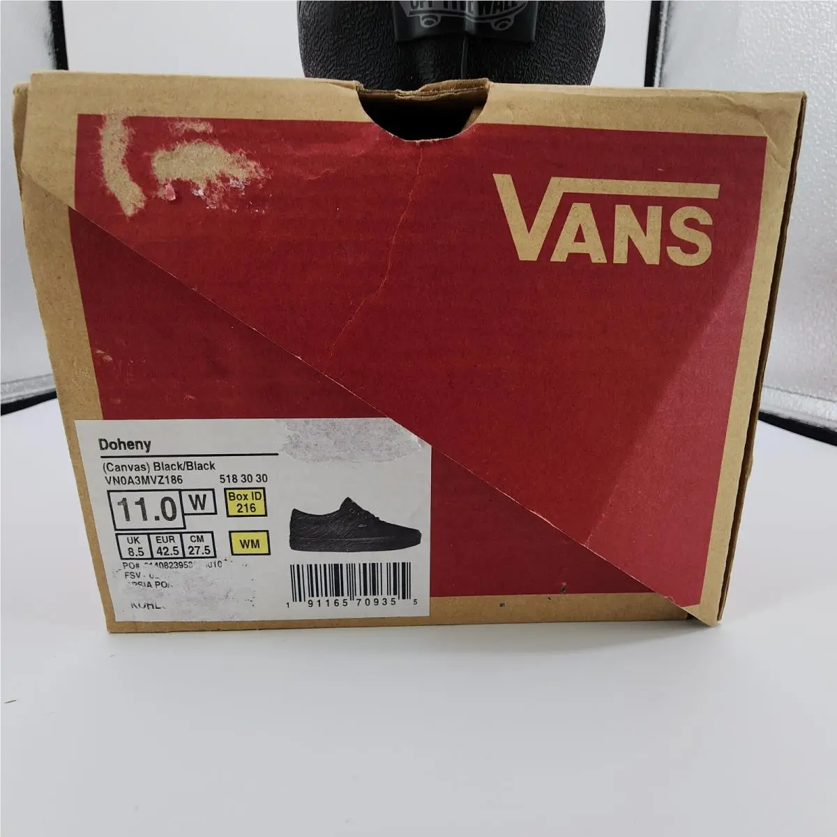 Vans shoes - VANS Doheny - Doheny - VN0A3MVZ186 - Black 1