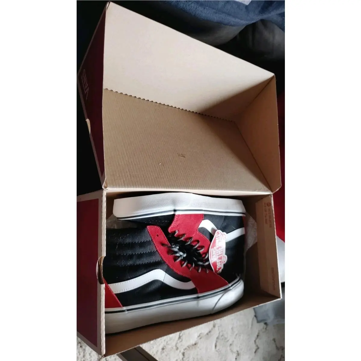 Vans shoes - VANS Off The Wall - Off The Wall - high tops - black/red/white 3