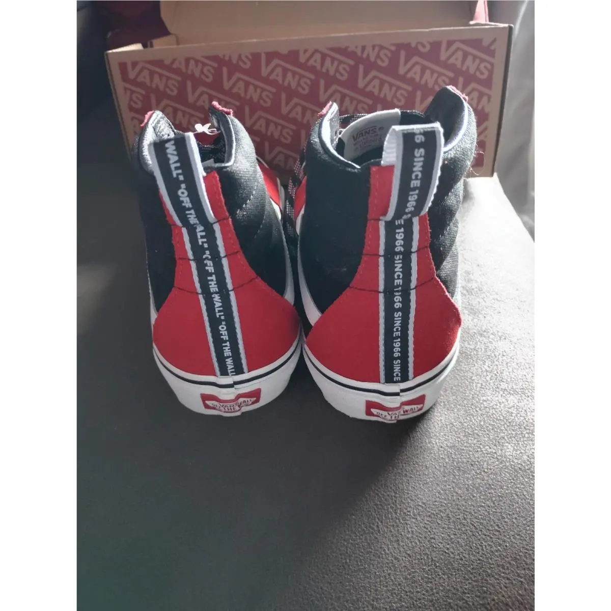 Vans shoes - VANS Off The Wall - Off The Wall - high tops - black/red/white 5