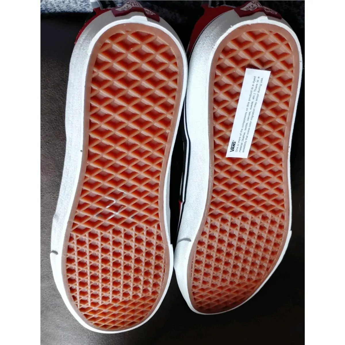 Vans shoes - VANS Off The Wall - Off The Wall - high tops - black/red/white 6