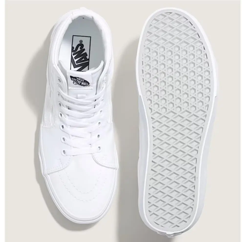Vans shoes - VANS Sk8-Hi - White 2