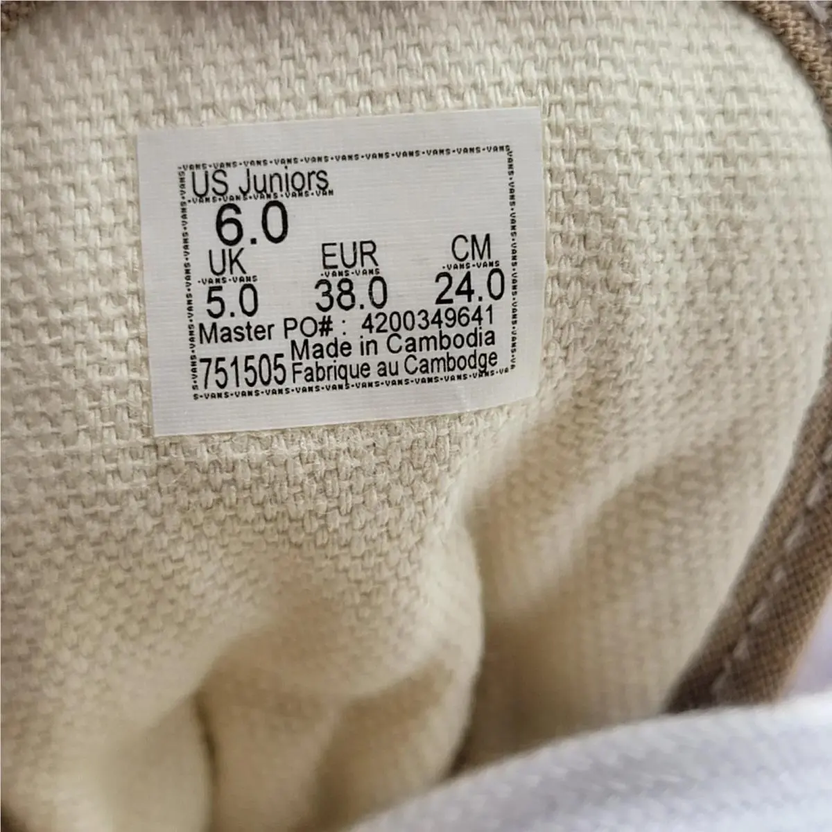 Vans shoes - VANS Old Skool - Old Skool - VN000D56YKD - Khaki 5