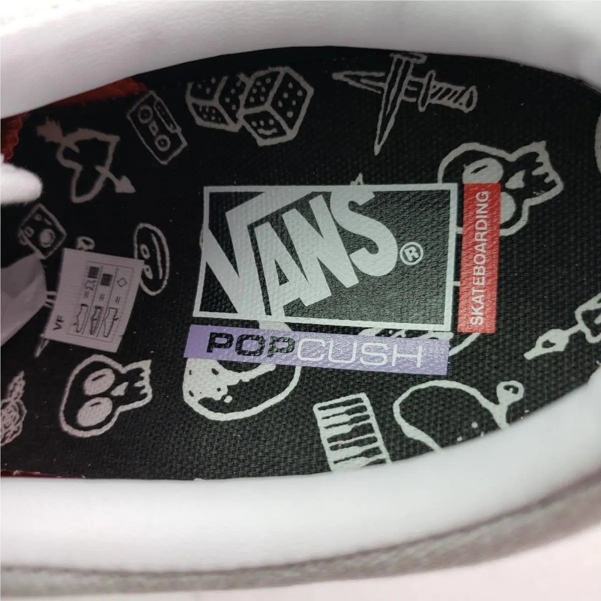 Vans shoes - Vans Doodle - Doodle - White 5