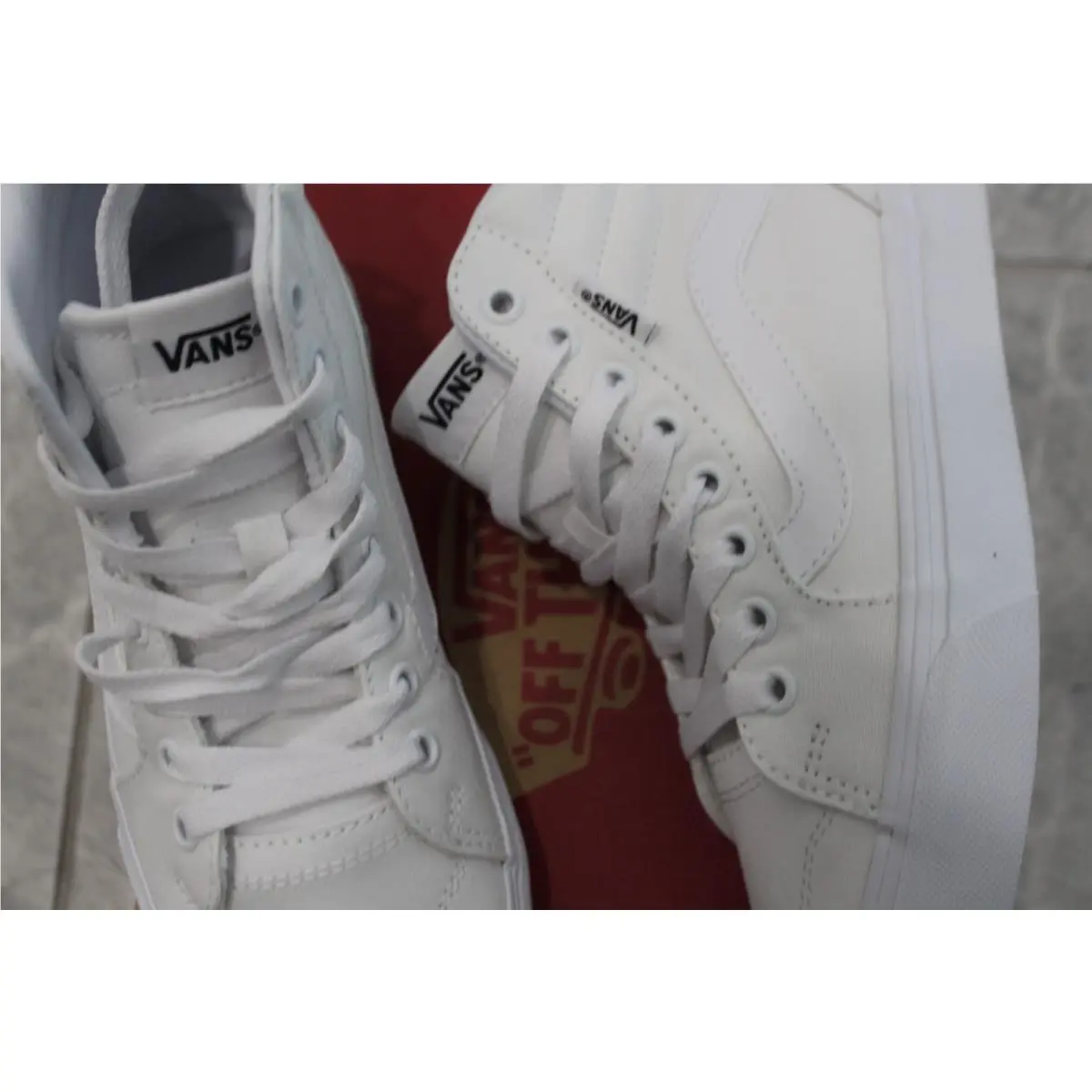 Vans shoes - VANS Filmore - Filmore - White (UPC: 195440384206) 2