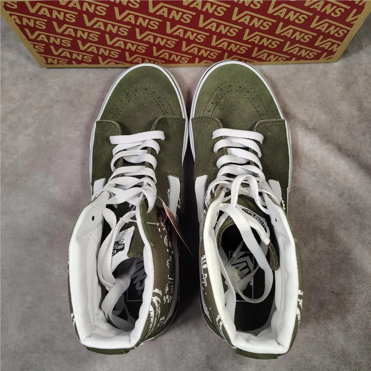 Vans shoes - VANS Sk8-Hi - Green 0