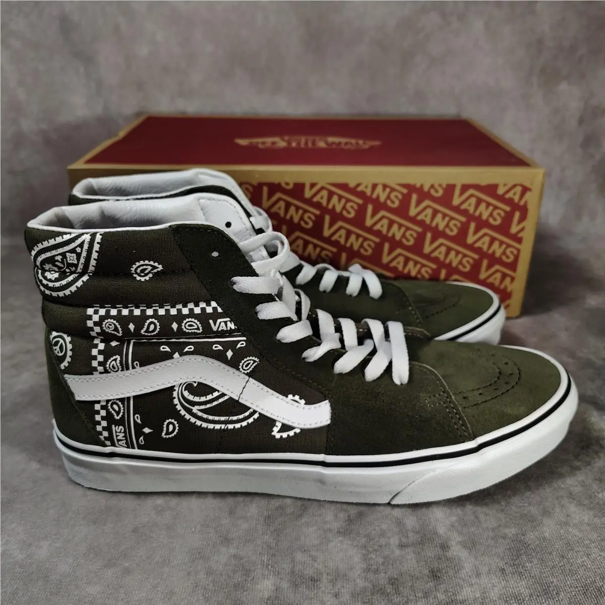 Vans shoes - VANS Sk8-Hi - Green 2