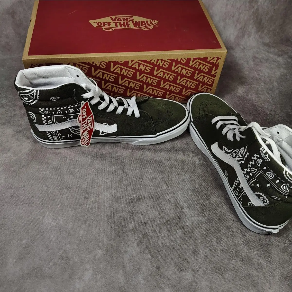 Vans shoes - VANS Sk8-Hi - Green 4