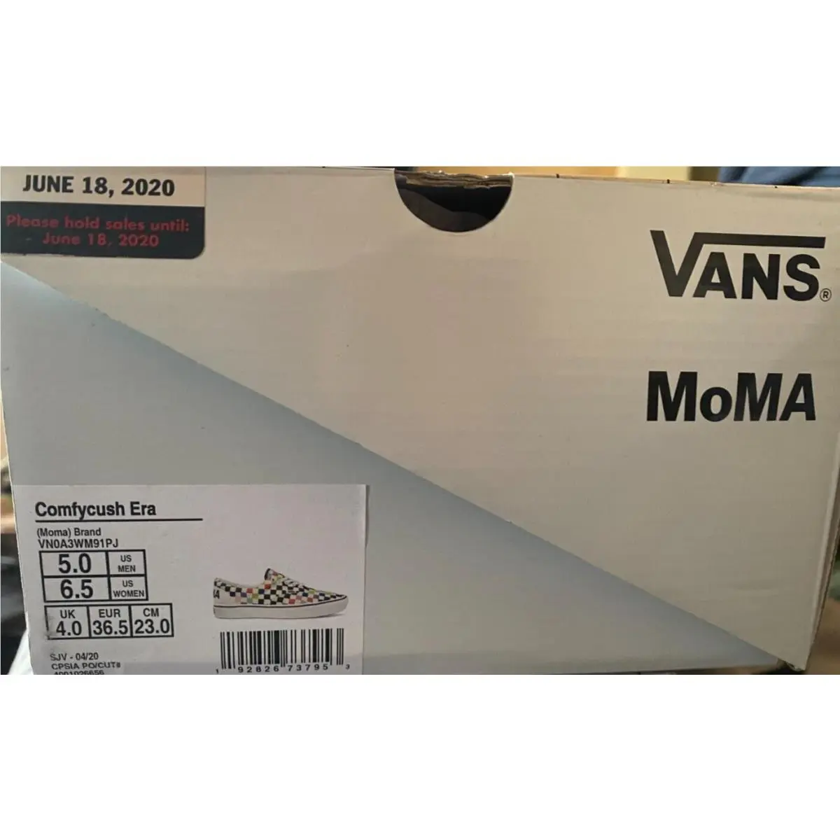 Vans shoes - VANS Off The Wall Moma - VN0A3WM91PJ - Multi 2