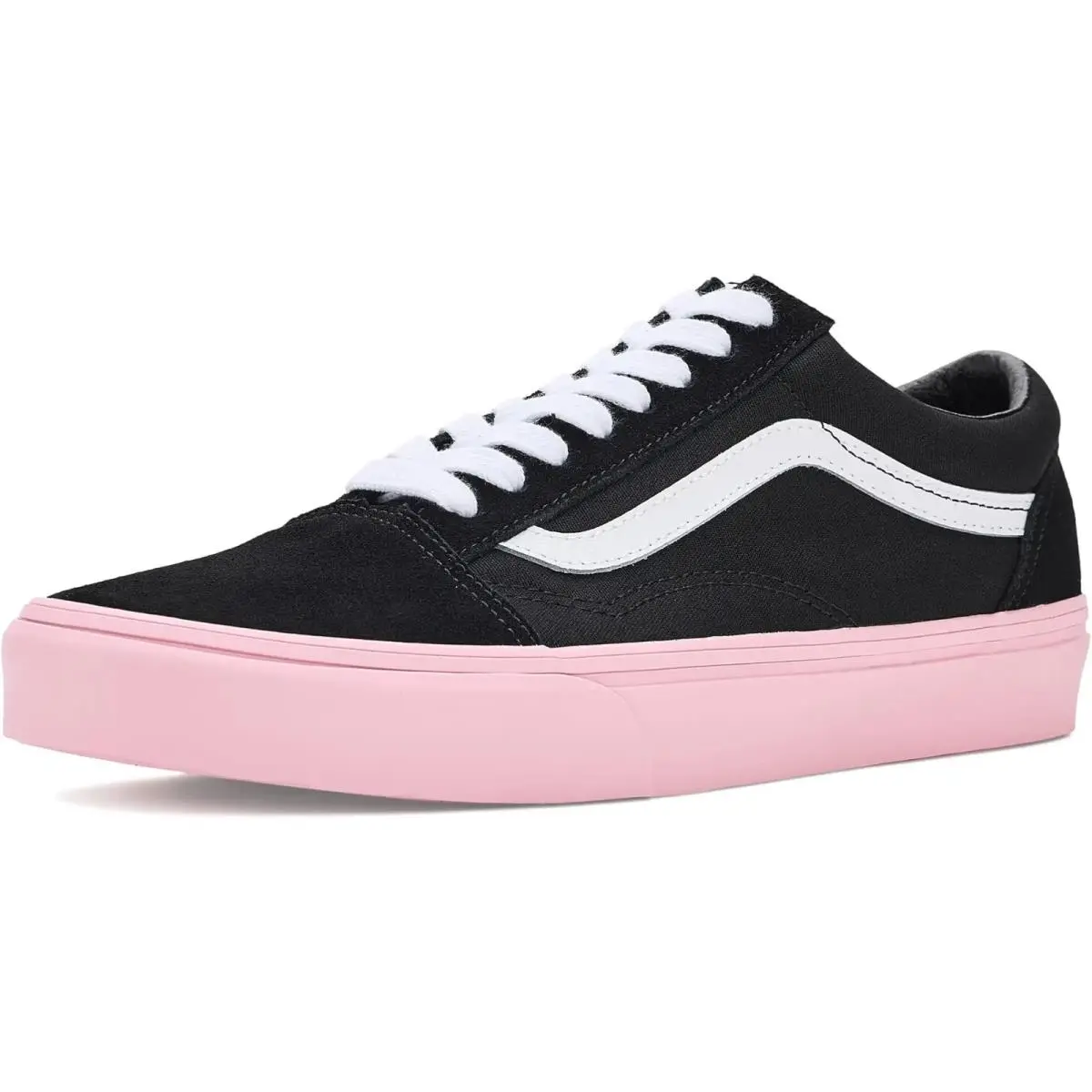 Vans FU Old Skool Women`s Casual Shoes VN000D6WPIB Pink Black sz 7.5