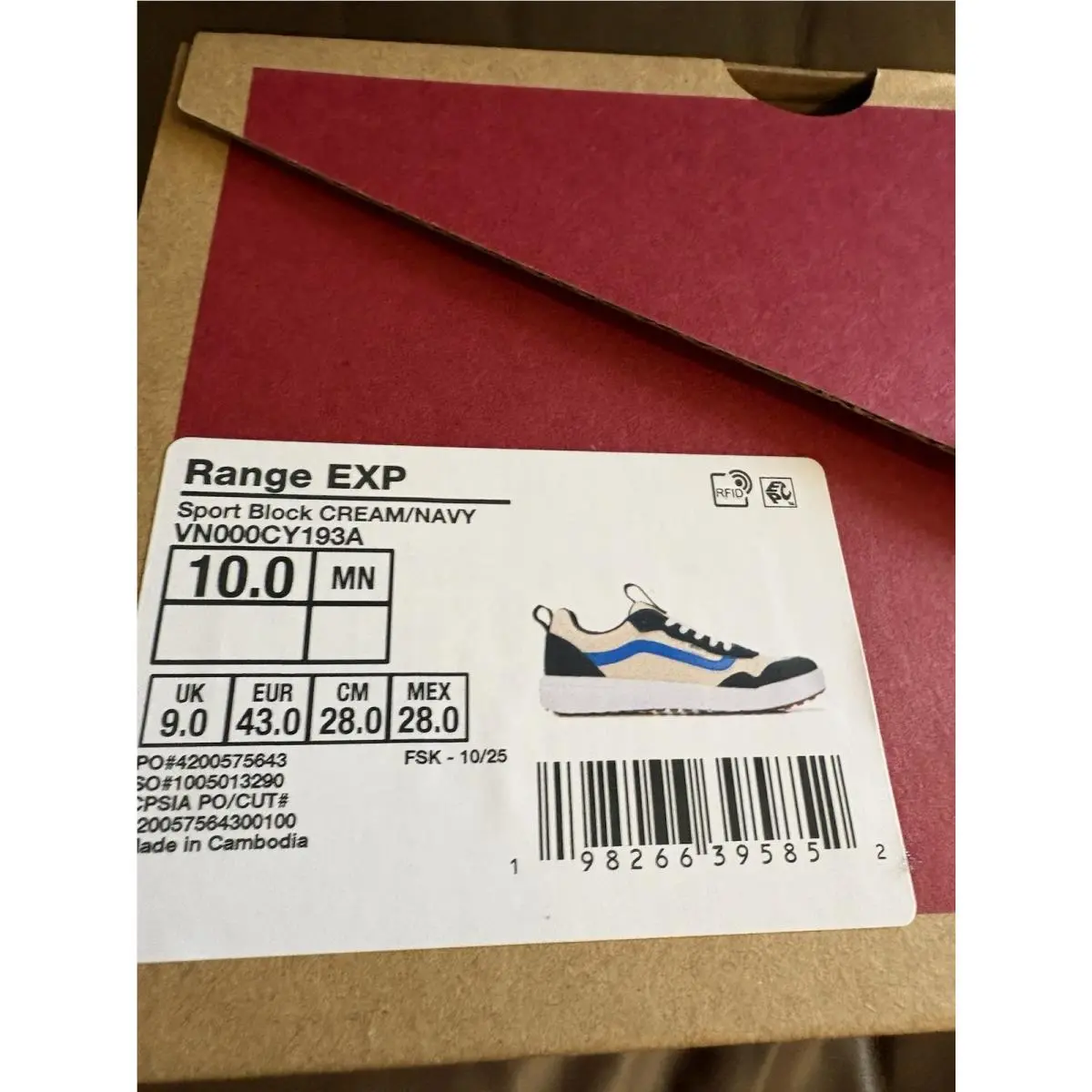 Vans shoes - VANS Range - Range - Blue 0