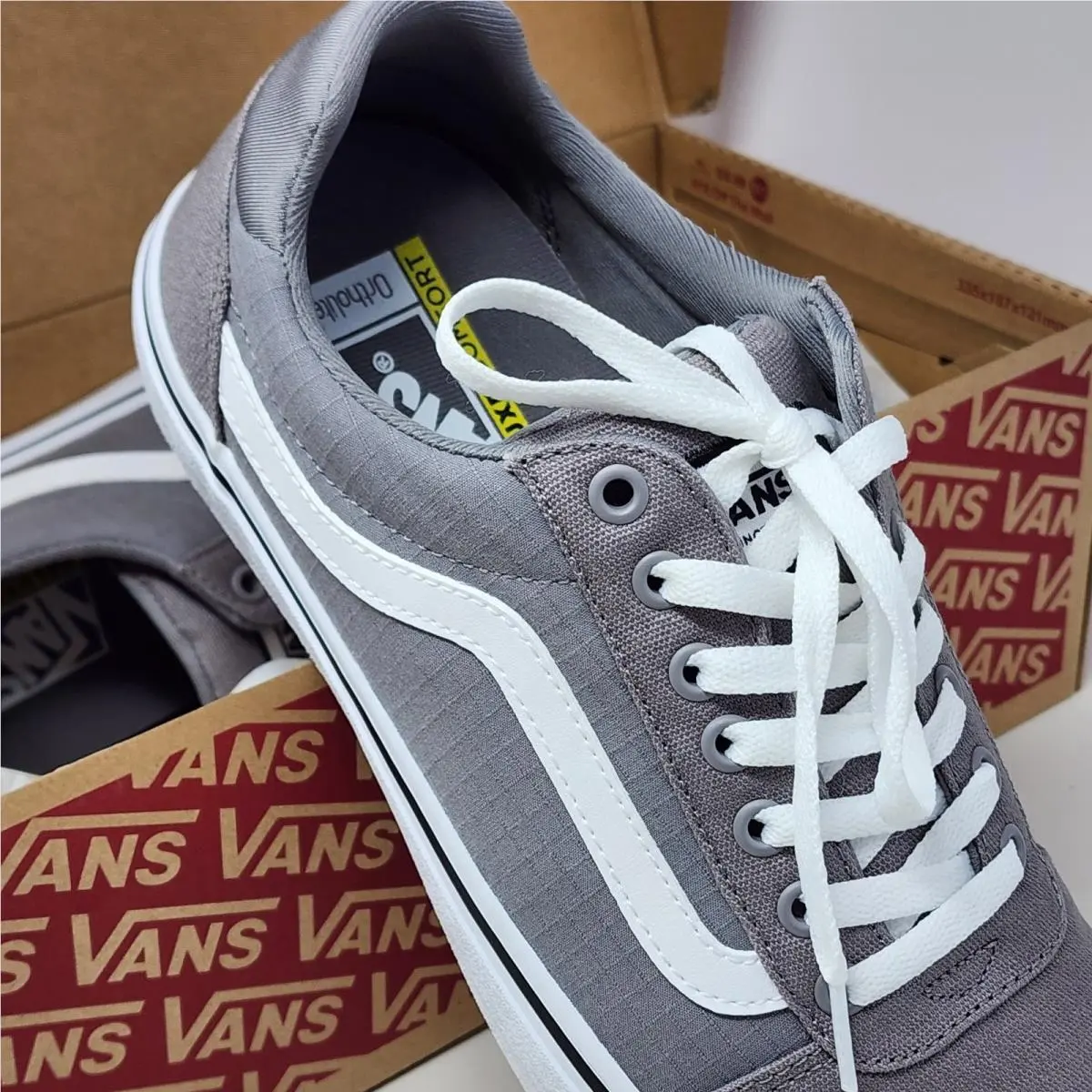 Vans shoes - VANS Wards Deluxe - Wards Deluxe - VN0A3TG185T - Frost Gray (UPC: 196571155826) 0