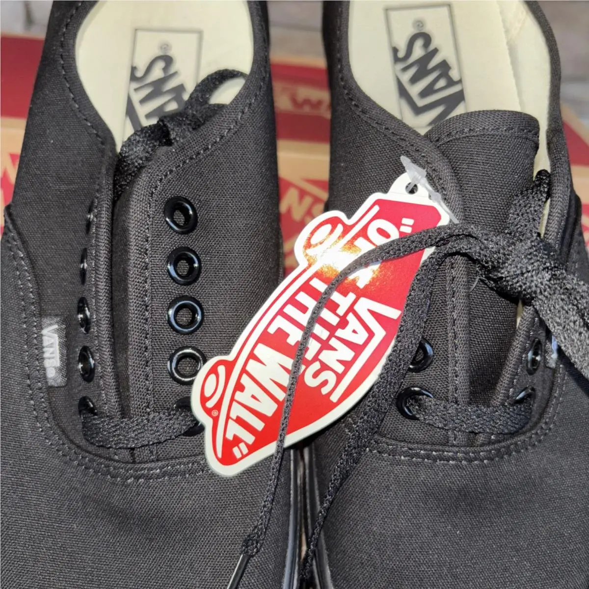 Vans shoes - VANS UA Authentic - Authentic - VN000EE3BKA1 - Black 10