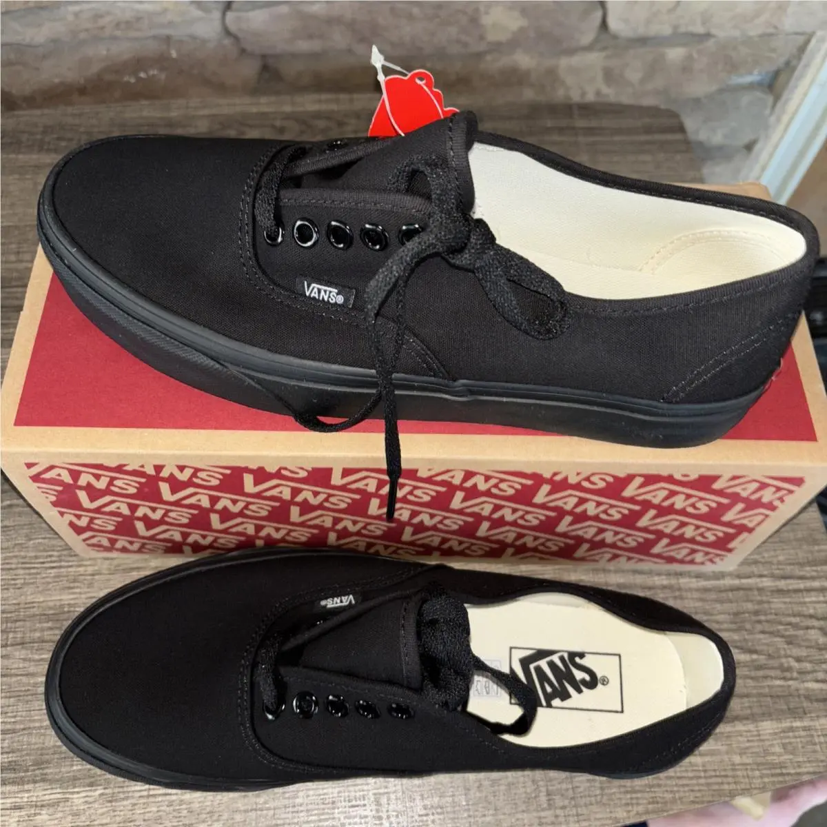 Vans shoes - VANS UA Authentic - Authentic - VN000EE3BKA1 - Black 2