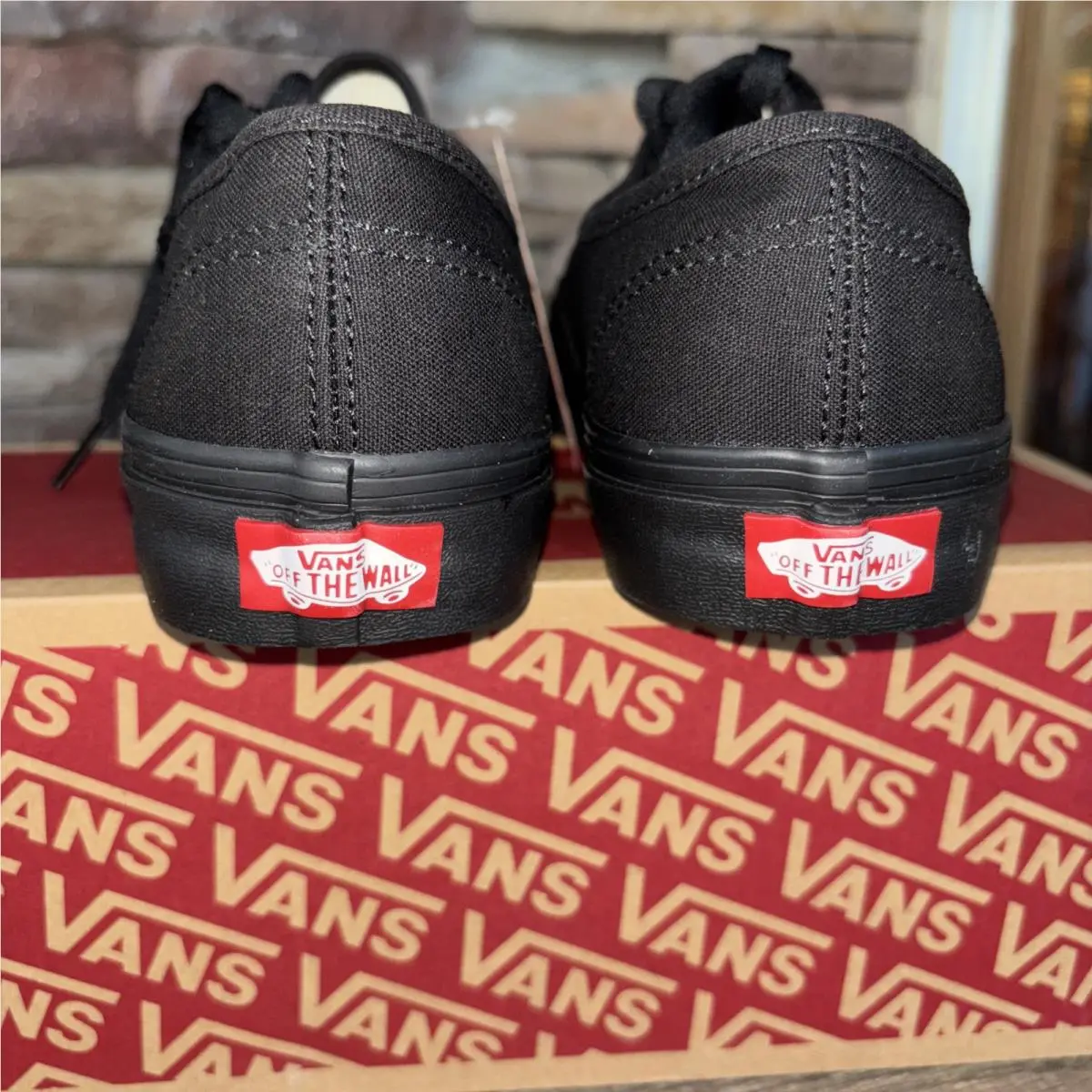 Vans shoes - VANS UA Authentic - Authentic - VN000EE3BKA1 - Black 3