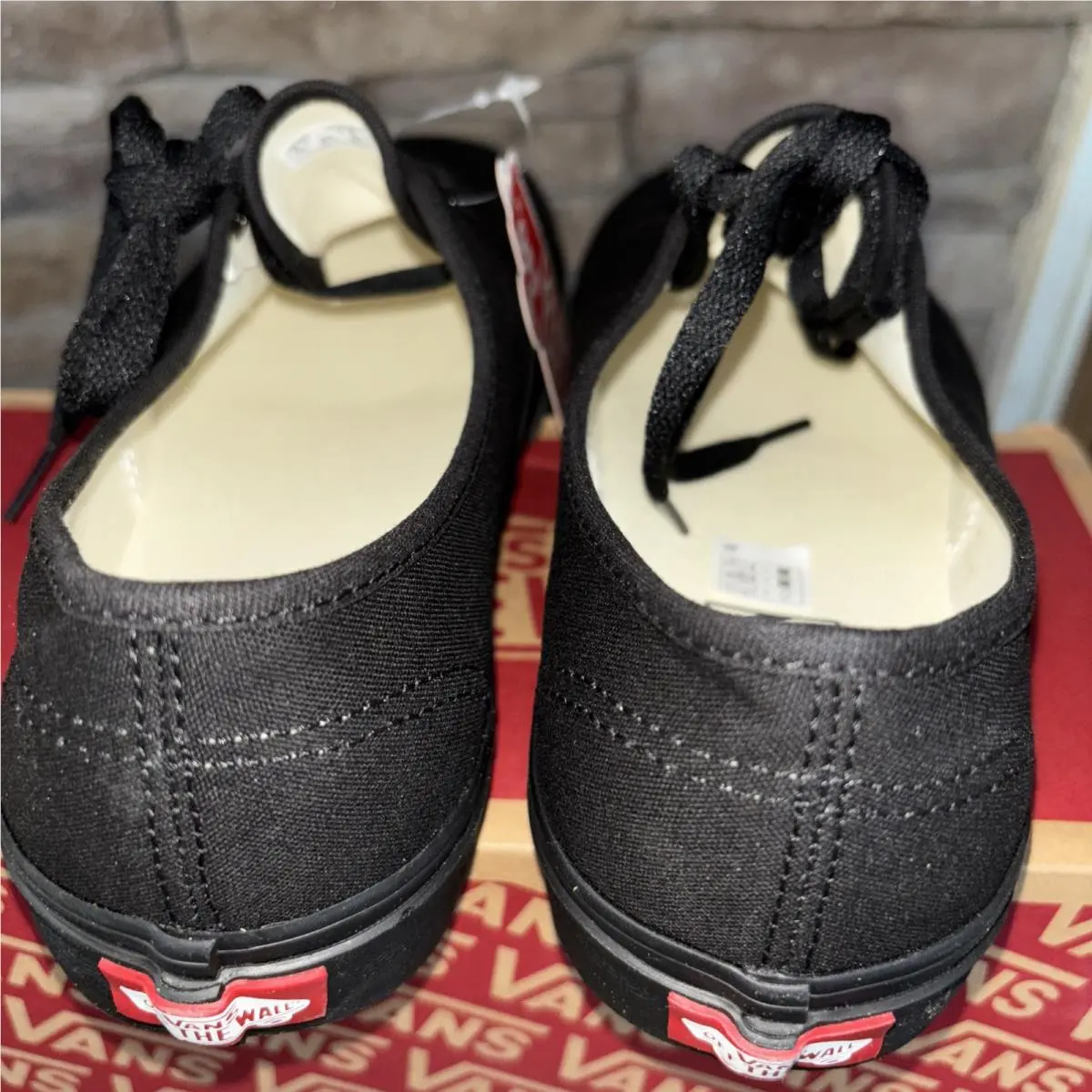 Vans shoes - VANS UA Authentic - Authentic - VN000EE3BKA1 - Black 4