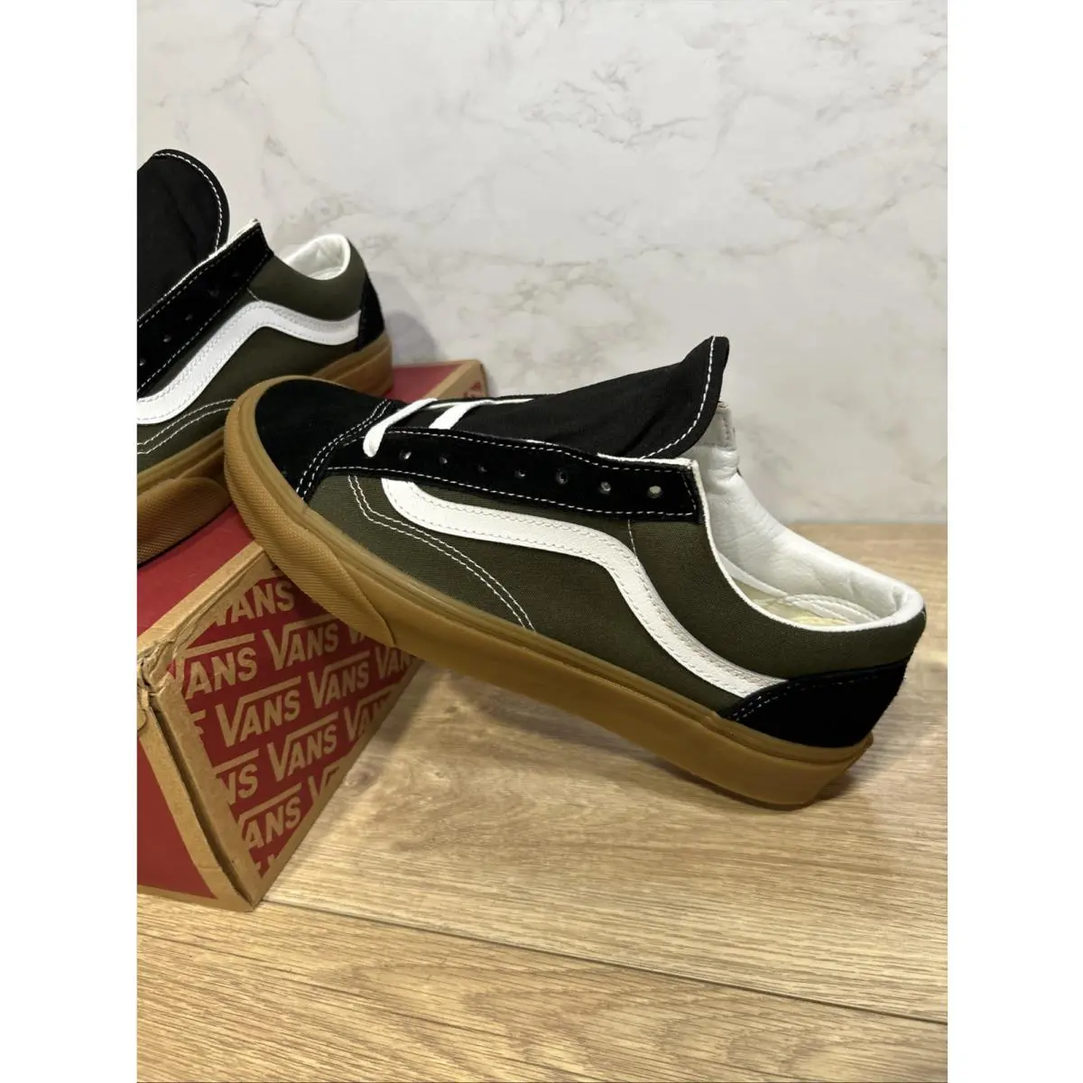 Vans shoes - VANS Style 36 - Style - VN0A54F6B9M - Green 4