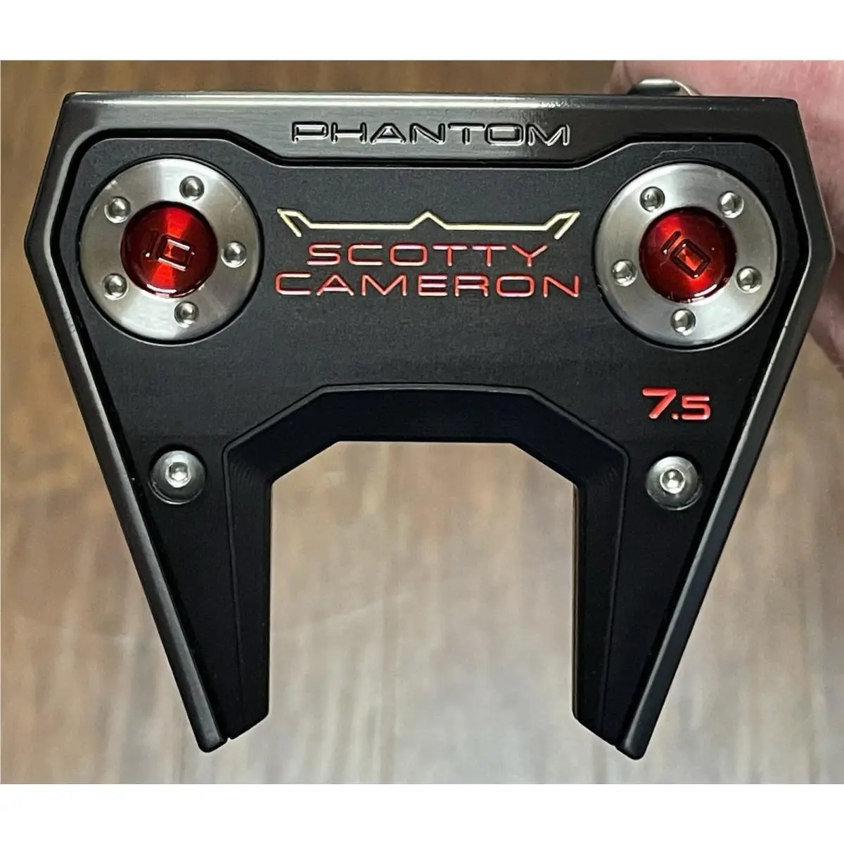 Scott  - Phantom 7.5 - 2026 - SCS - Xtreme Dark Finish - DLC - Red, Lie Angle: Black 2