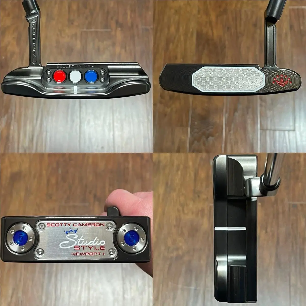 Scotty Cameron Studio Style Port Plus Putter - - Xtreme Dark Finish - Usa