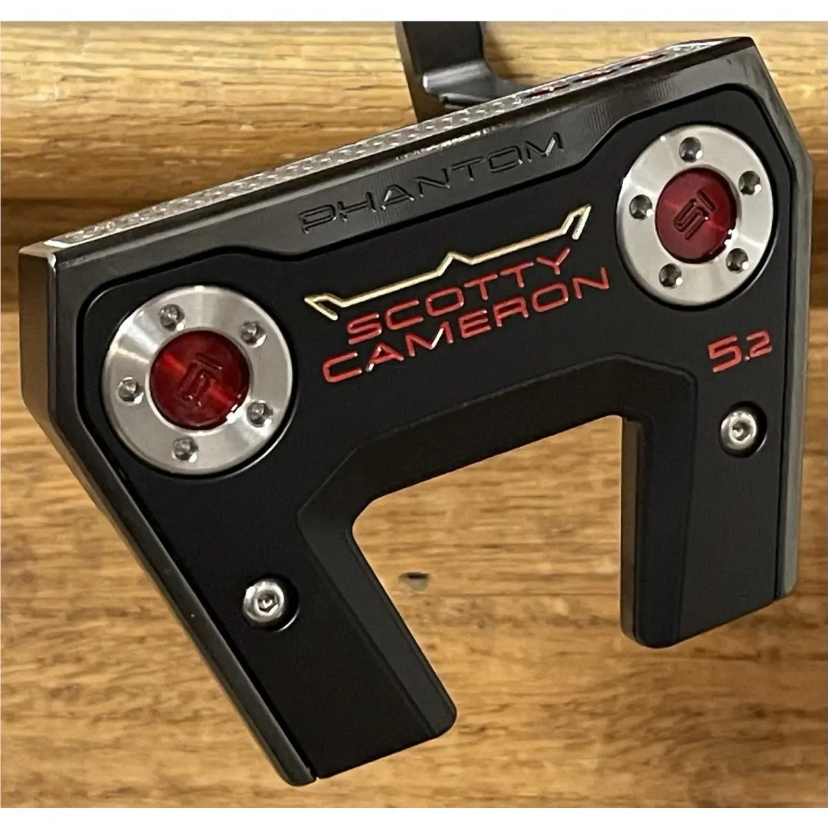 Scott  - Phantom 5.2 - 2026 - SCS - Xtreme Dark Finish - DLC - Red, Lie Angle: Black 0