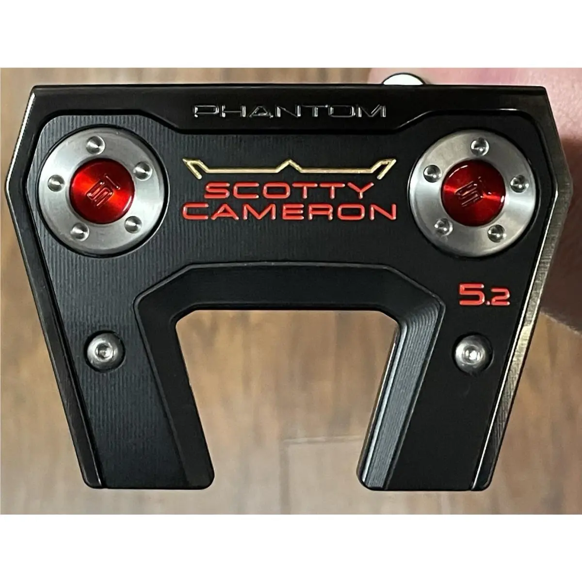 Scott  - Phantom 5.2 - 2026 - SCS - Xtreme Dark Finish - DLC - Red, Lie Angle: Black 2