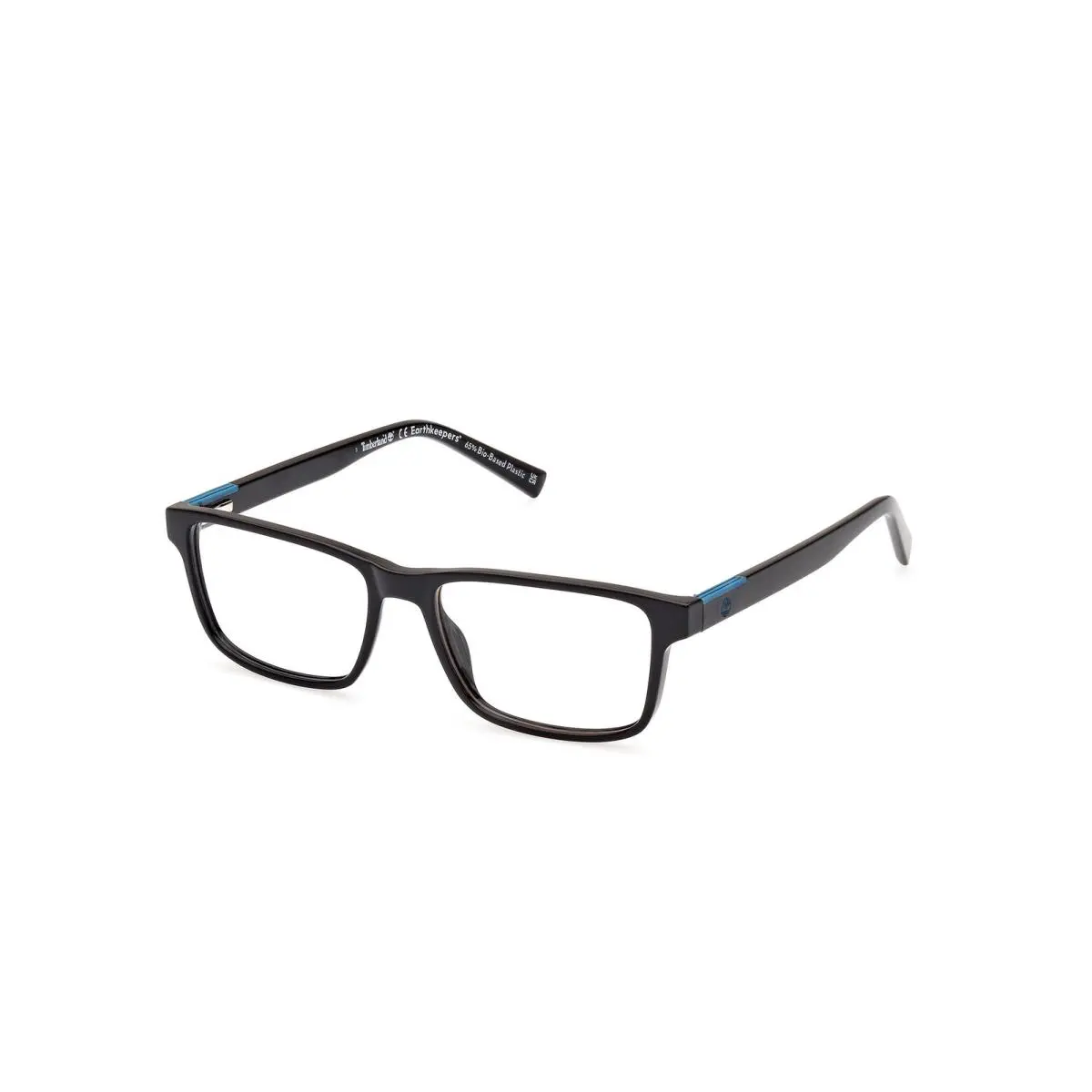 Timberland TB1797 001 Injected Shiny Black 55 mm Men`s Eyeglasses