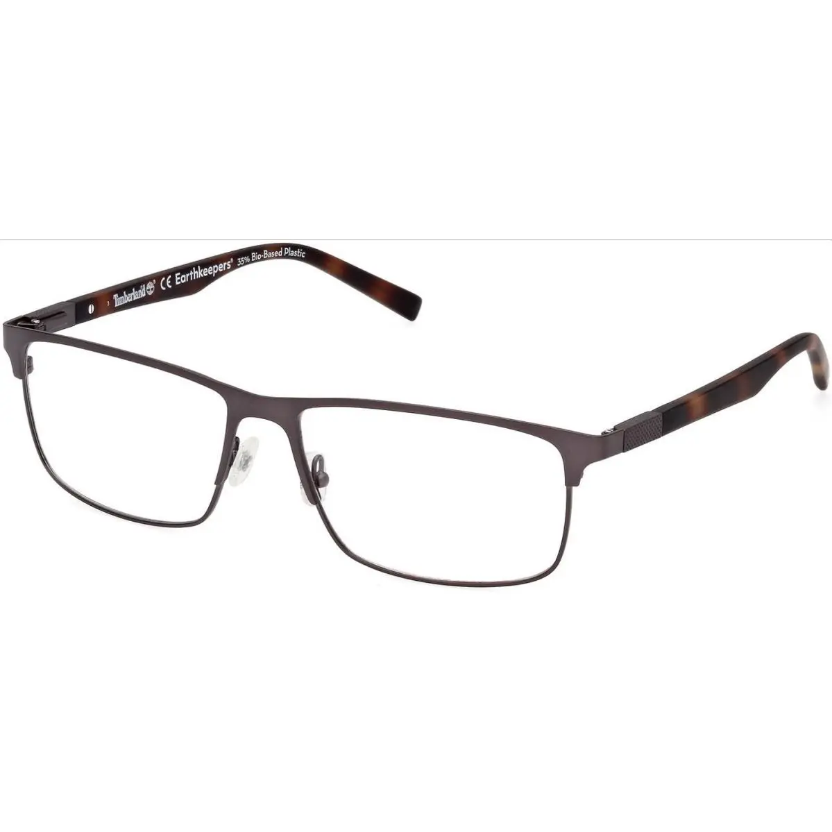 Timberland TB1651 006 Metal Shiny Dark Nickeltin 60 mm Men`s Eyeglasses