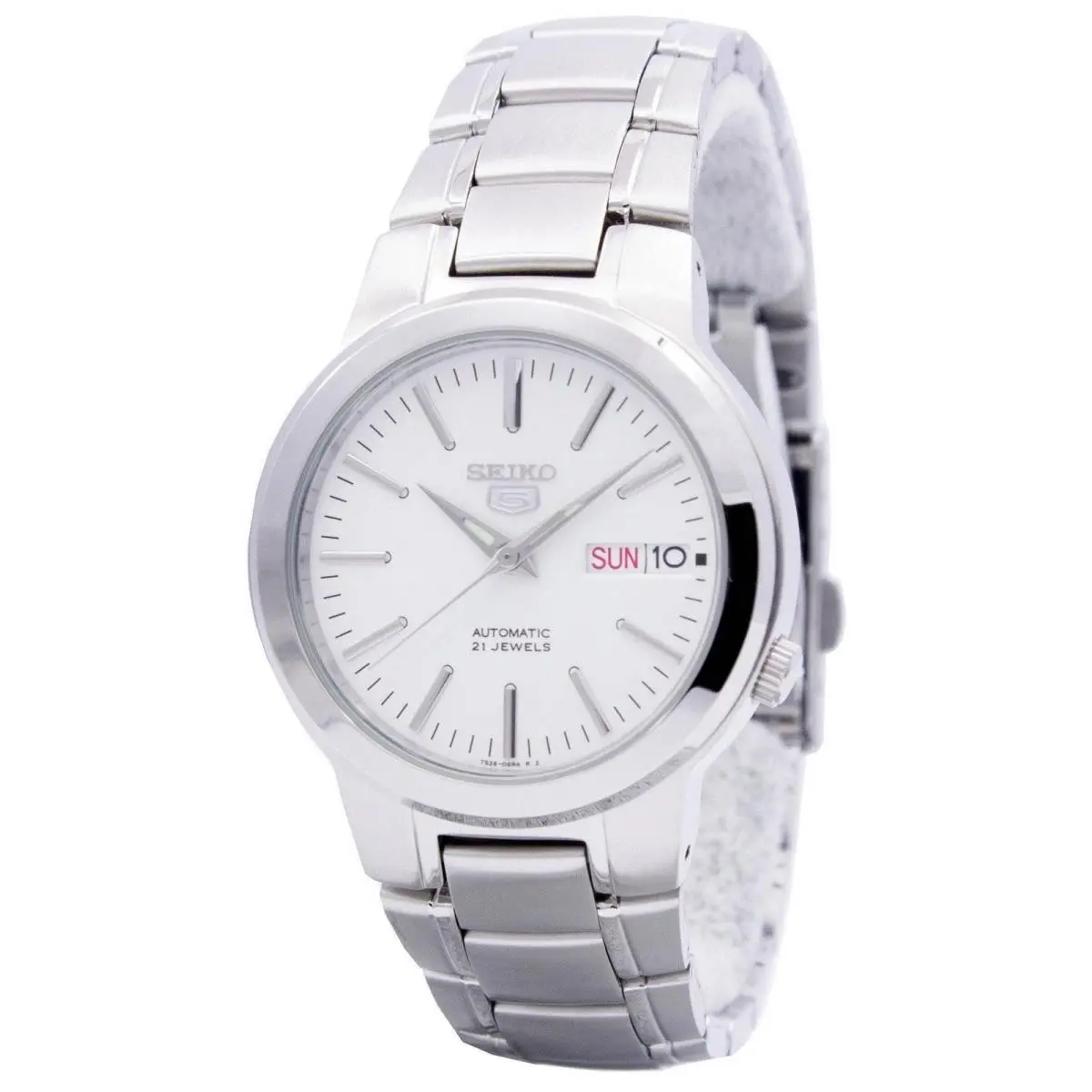 Seiko 5 Automatic Stainless Steel 21 Jewels Day/date SNKA01K1 Analog Mens Watch
