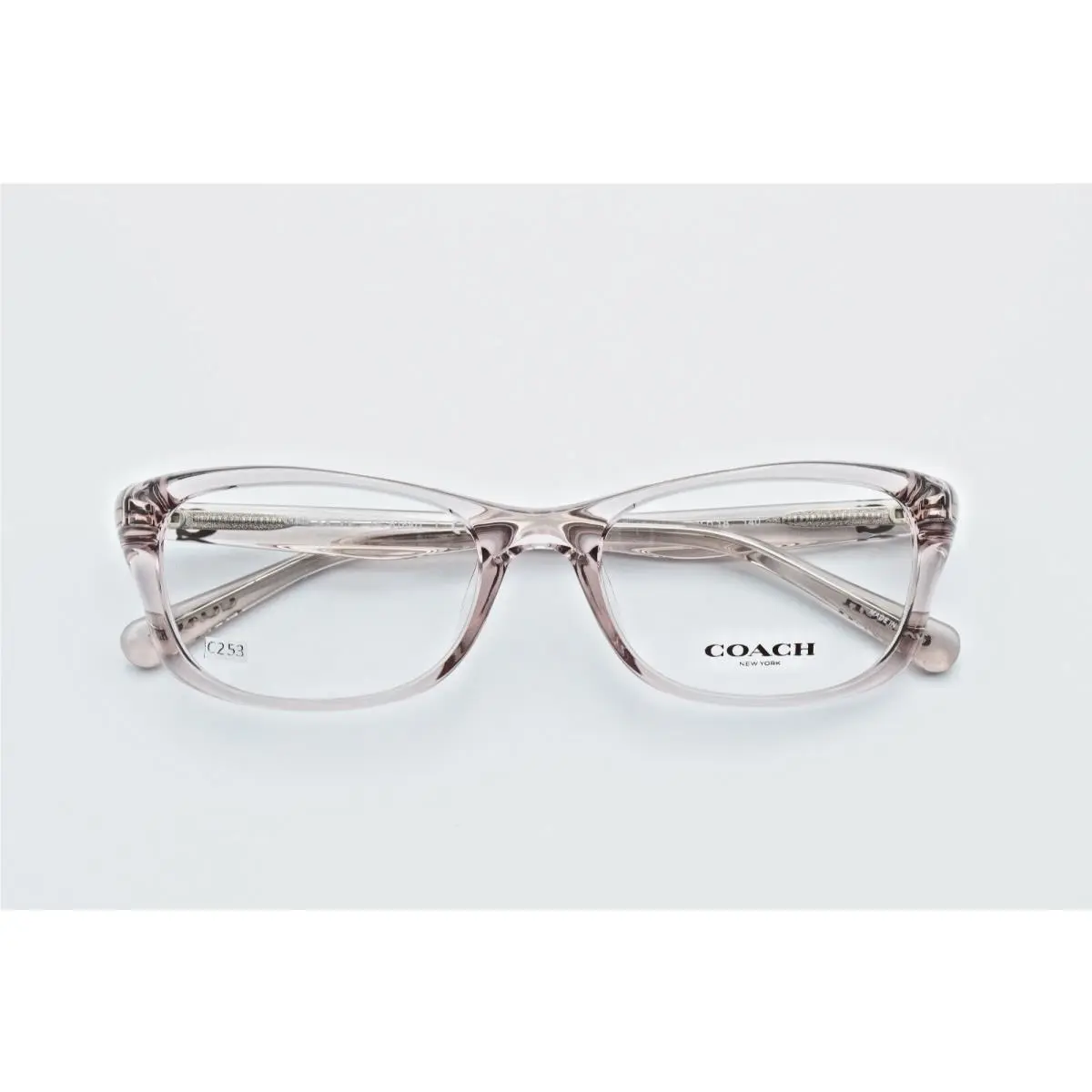 Coach HC 6164U 5575 Pink Crystal 53-18-140 Eyeglass Frames W/coach Case