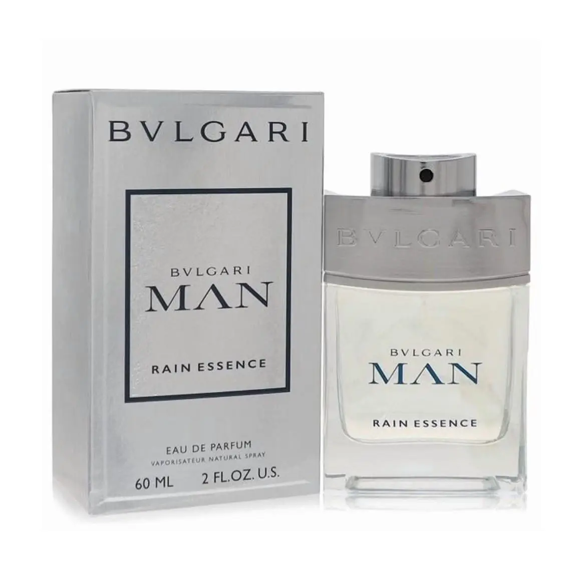 Man Rain Essence Refillable Eau de Parfum 60 ML 2 Fl Oz by Bvlgari