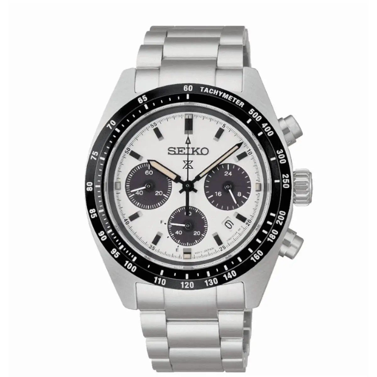 Men`s Prospex Speedtimer Solar Chronograph Sterling SilverC961 by Seiko