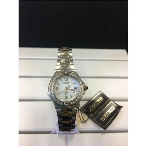 Women`s SXDA52 Diamond Two Tone Stainless Steel by Seiko
