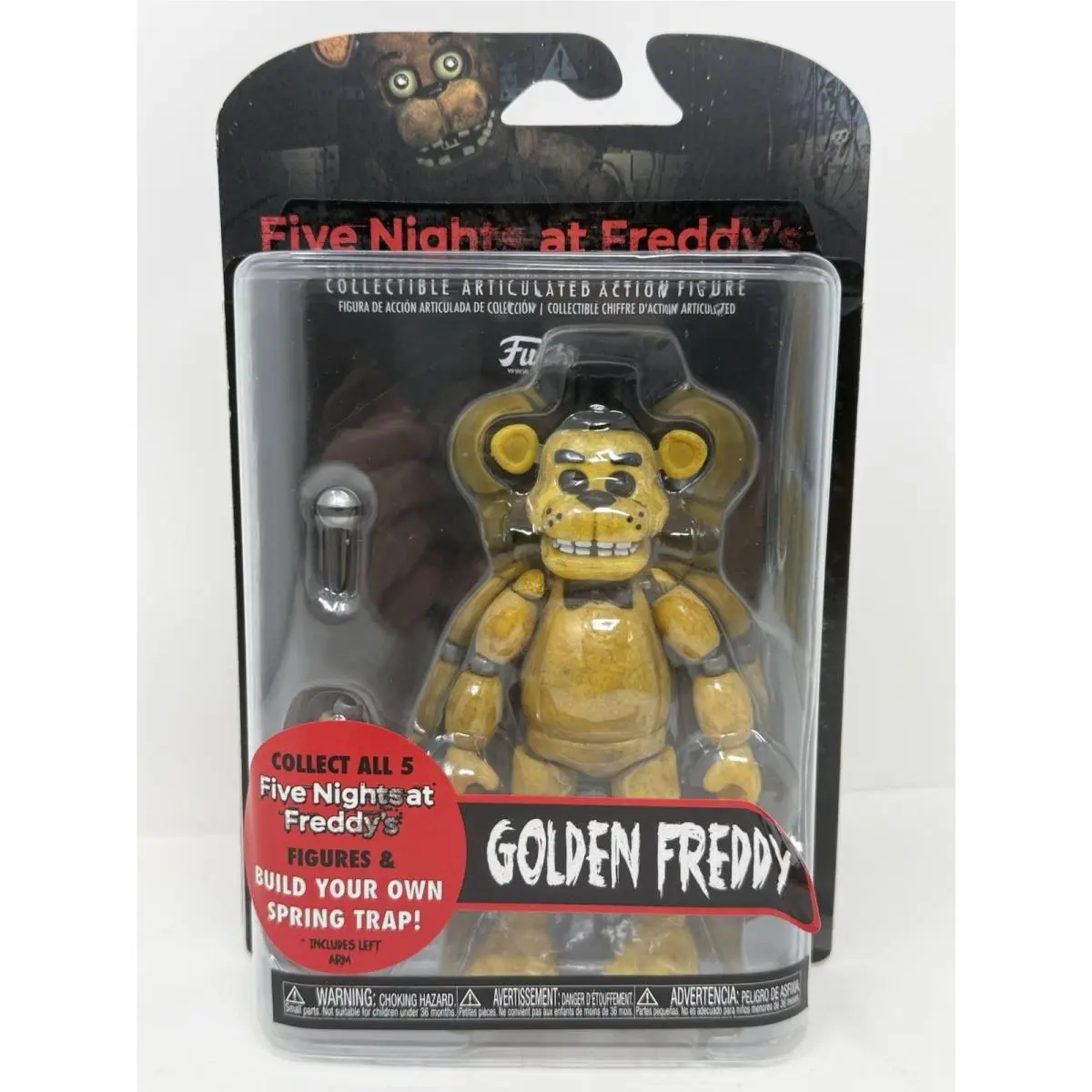 Funko Golden Freddy Articulated Action Figure Five Nights at Freddy`s Fnaf