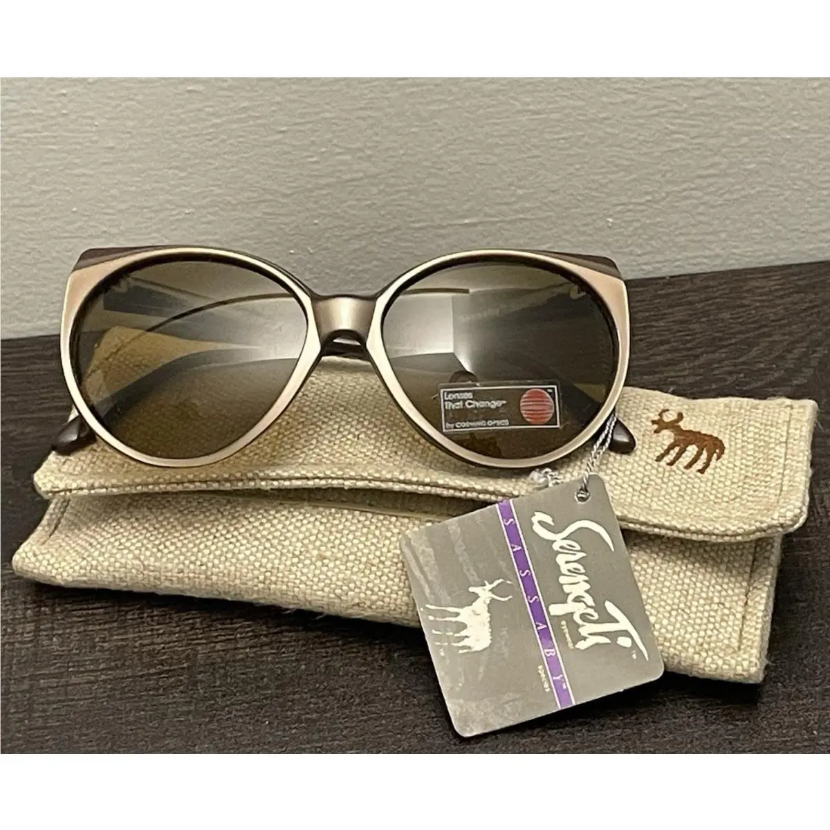 Vtg Nos Statement Piece Sunglasses 1982  Sassaby Photochromic UV400 by Serengeti