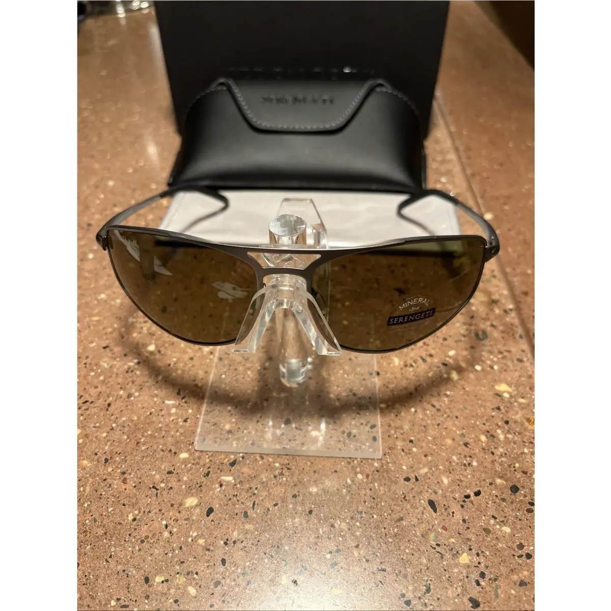 Masten Gunmetal Polarized Mineral Green Glass 64 16-123 SS79002 by Serengeti