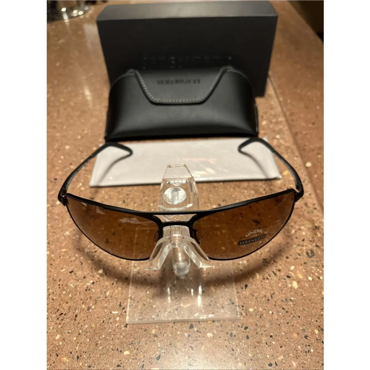 Masten Polarized Sunglasses Matte Black/drivers SS579001 64 16-123 by Serengeti