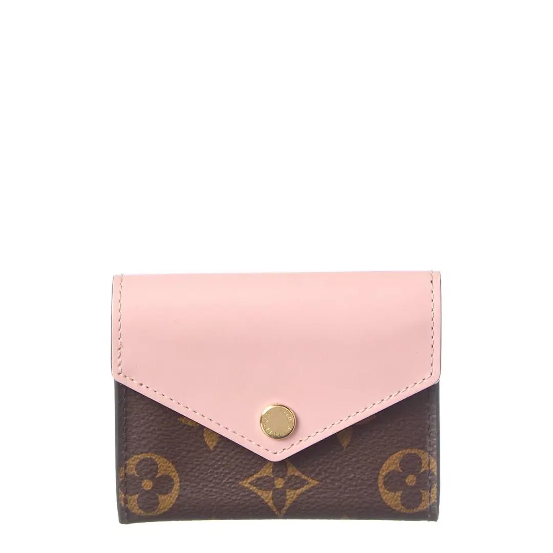 Brown Monogram Canvas Zoe Wallet Pre-loved Women`s by Louis Vuitton