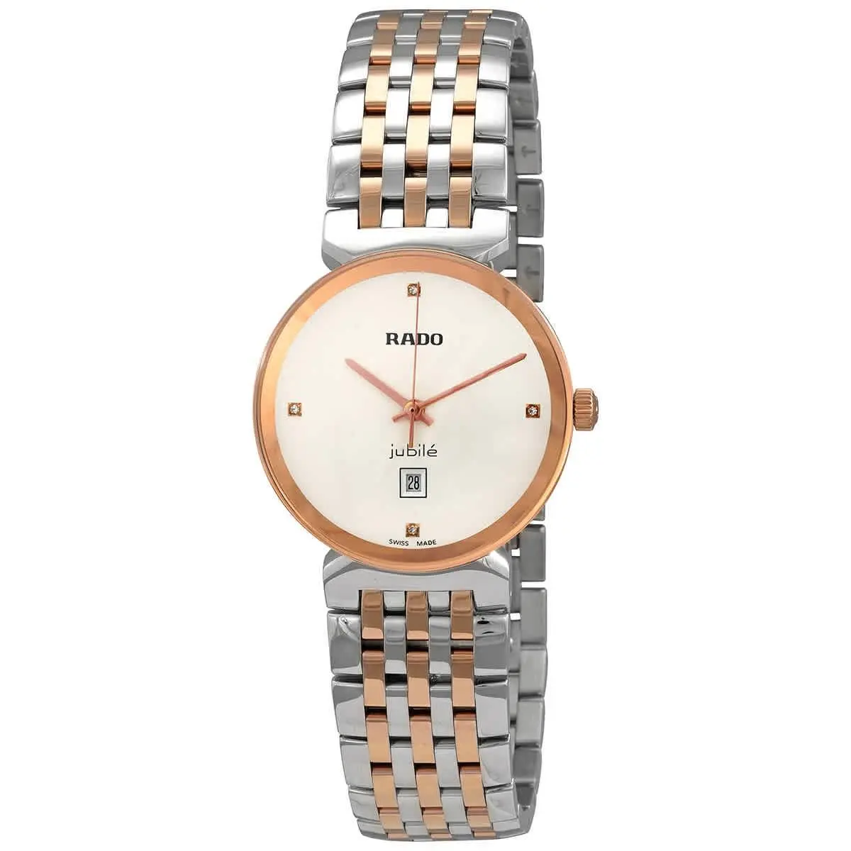 Florence Quartz Diamond White Dial Ladies Watch R48913723 by Rado