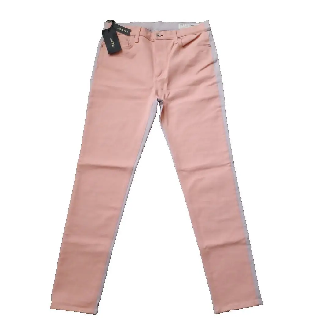 Rag and Bone Jeans Womens 30 Peach Lilac Two-tone High Rise Skinny