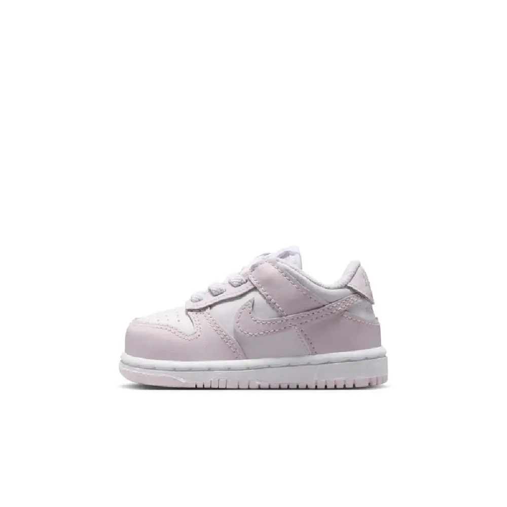 Toddler`s Nike Dunk Low White/light Violet FB9107 128