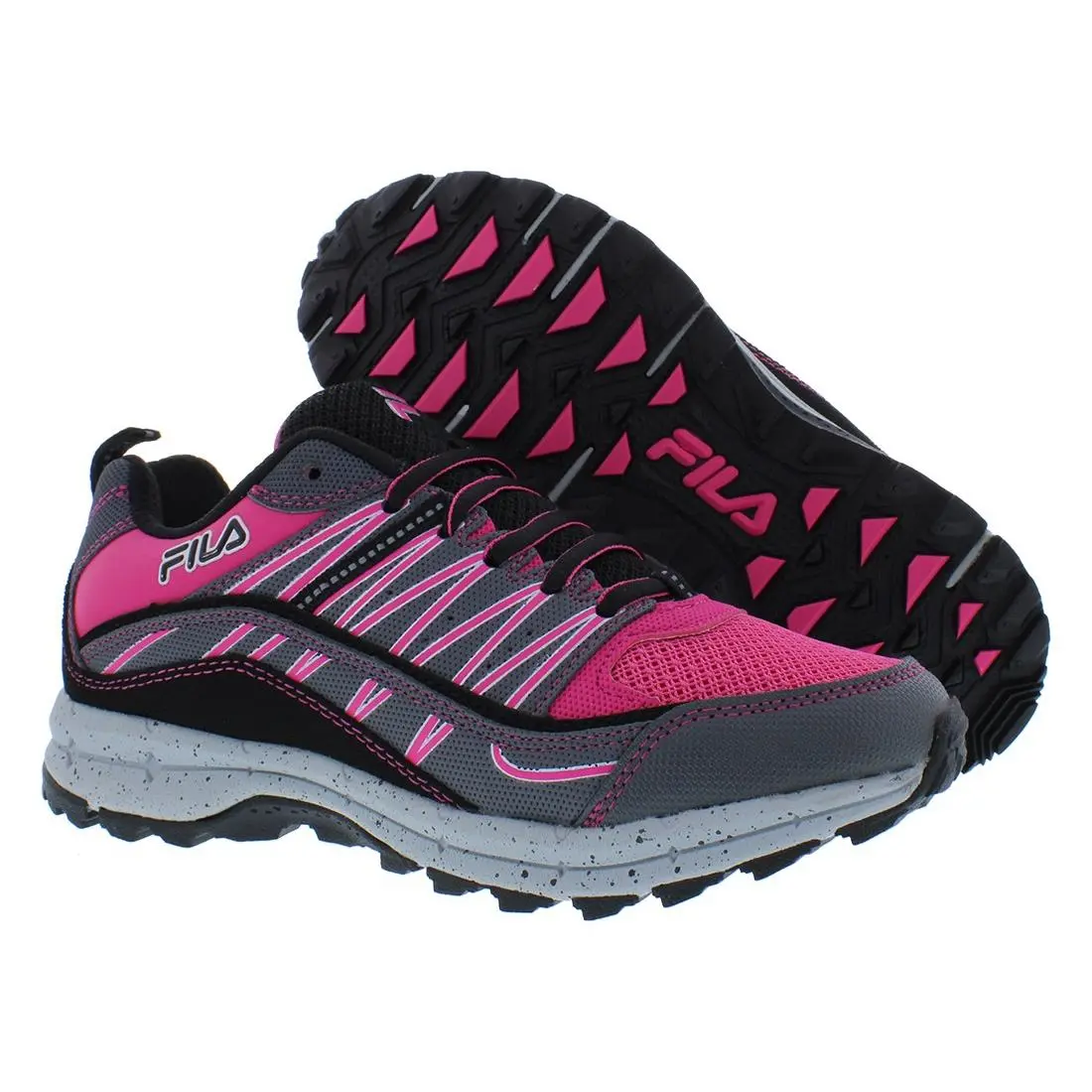 Fila Evergrand TR 21 Womens Shoes Size 9.5 Color: Black/grey/pink